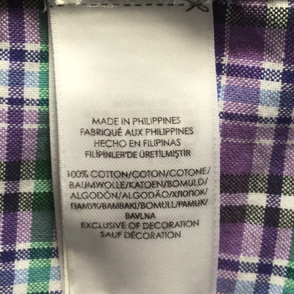 Ralph Lauren woven cotton long sleeve button down (Classic Medium) - Picture 8 of 10